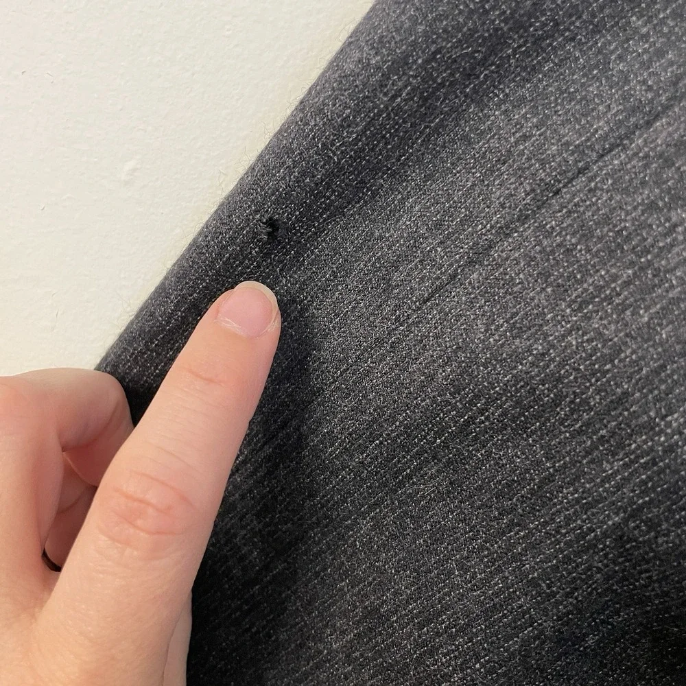 Brandini Pure Wool Blazer 41R Dark Gray Made in Canada Workwear Sport Coat